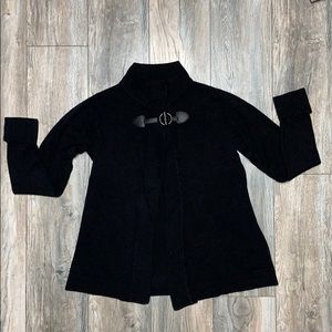 Black cardigan